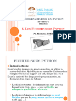 Cours Fichiers