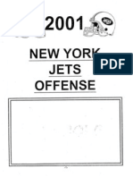 2001 New York Jets Offense - 330 Pages