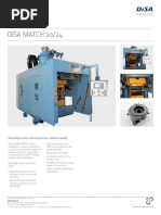 DISA Moulding Machine Specifications | PDF | Sand | Nature