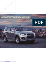 Chevrolet Captiva 2007 Owner's Handbook Manual