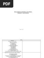 REGLAMENTO INTERNO