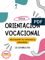 Guía de Orientación Vocacional. Lic Lucarelli
