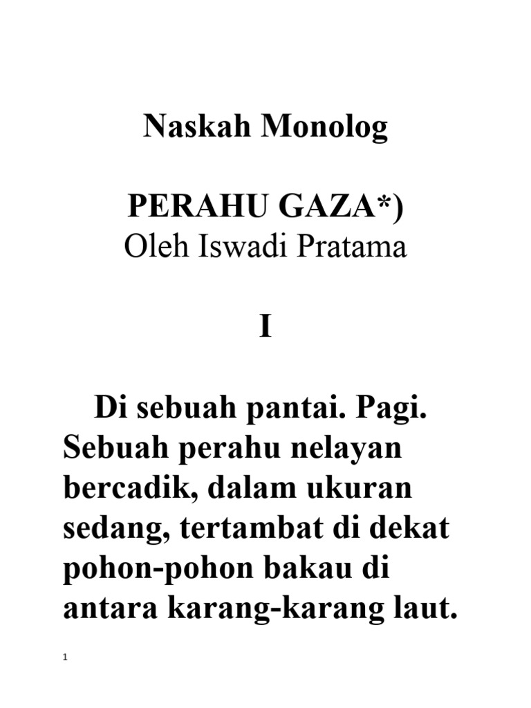 Monolog Iswadi FLS2N PDF