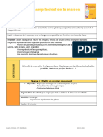 Séquence Le Champ Lexical de La Maison Maternelle