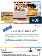 TECNOLOGÍA 6° Básico Uso de Software 22 de Marzo Al 01 de Abril