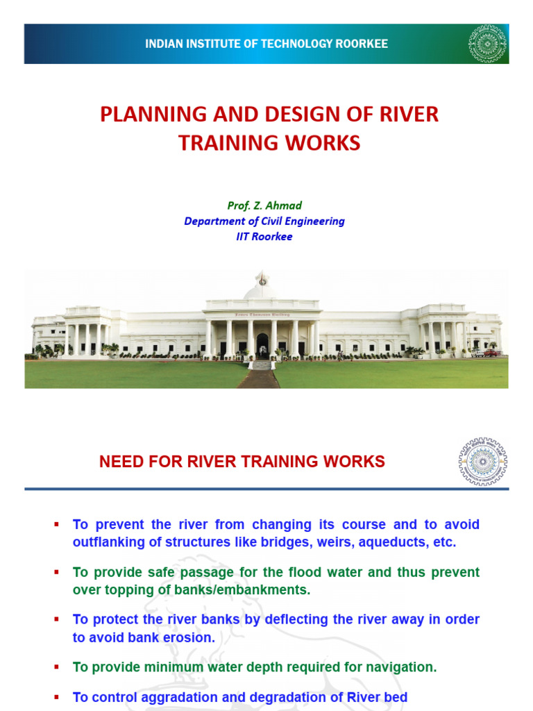 River Training Works Design Overview | PDF | River | Levee