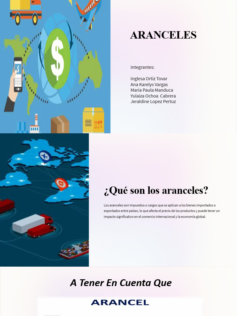 Expo Aranceles Pdf Arancel Proteccionismo