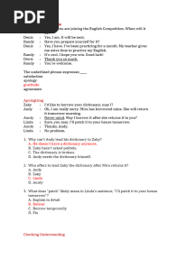 Soal - Transactional Dialog
