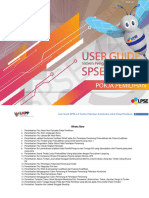 User Guide SPSE v4.5 Pokja Pemilihan - Tender Konstruksi (November 2023)