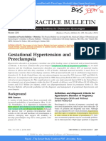 Gestational Hypertension and Preeclampsia ACOG Practice Bulletin