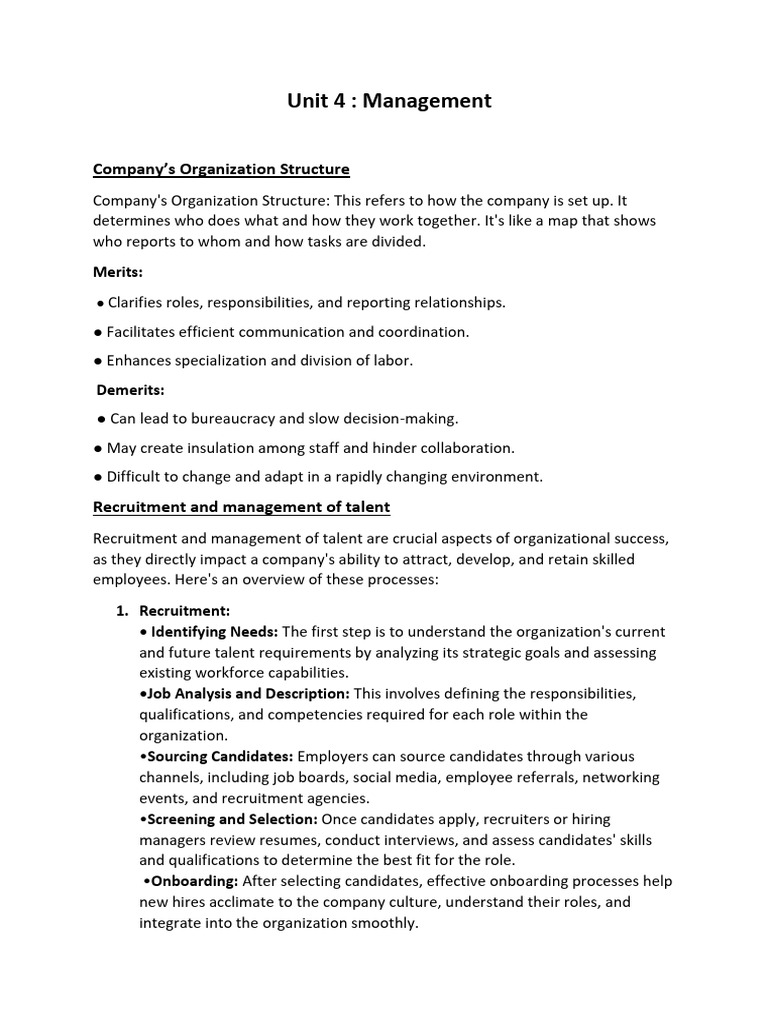 Unit 4 - StartUp | PDF | Recruitment | Investing