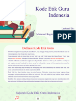 Kode Etik Guru Indonesia