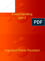 Event Handling 2