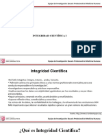 Sesión Integridad Científica