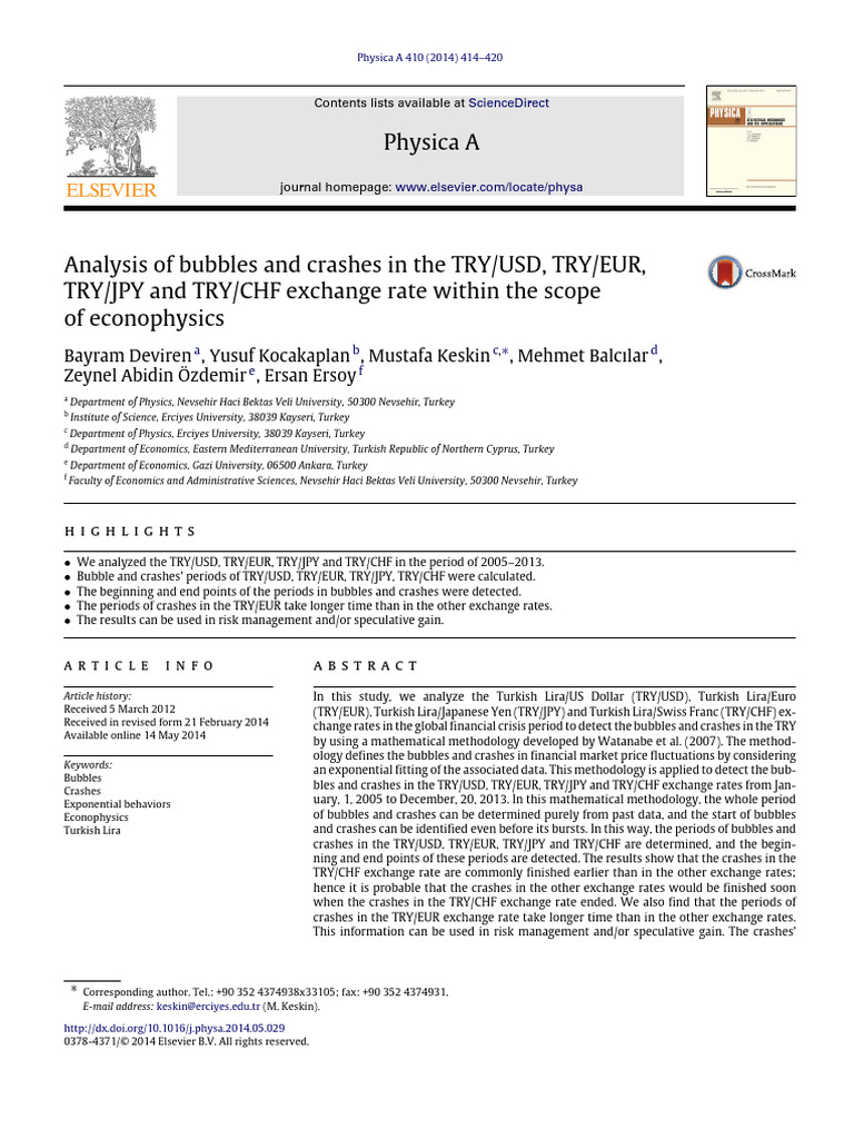 Bubbles And Crashes Download Free Pdf Economic Bubble Exchange Rate