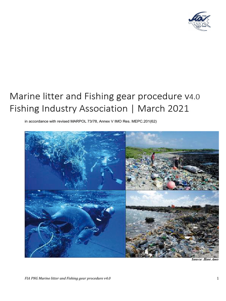 FIA PNG Marine Litter Management Procedure | PDF