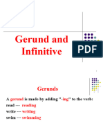 Gerunds and Inf