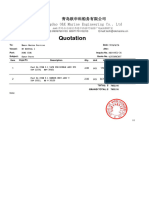 QTN - Mis-D021-24 Cargo Uti Equipment Spare Parts