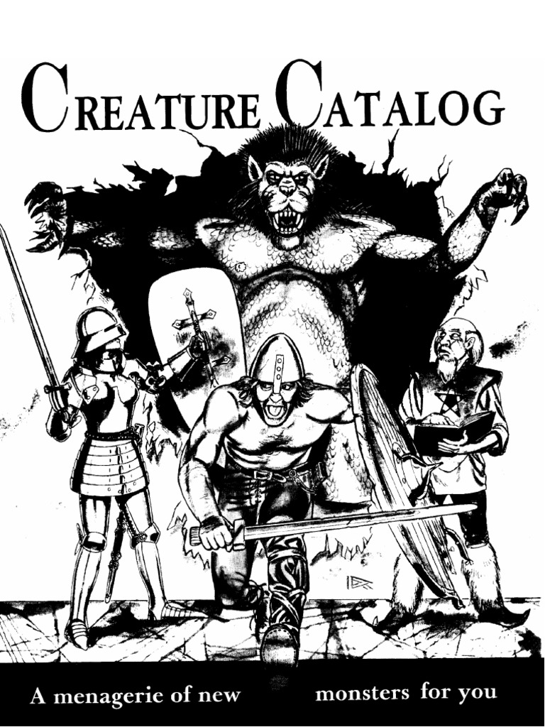 Dragon Magazine #089 Creature Catalog (1e) | PDF | Fish | Nature