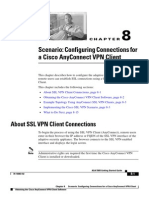 Scenario Configuring Connections For A Cisco Any Connect VPN Client