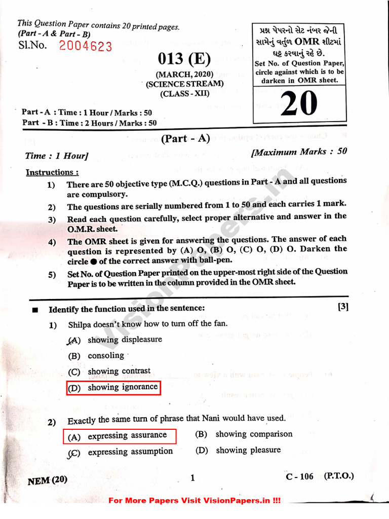 Access Academic Papers at VisionPapers.in | PDF | Language Arts ...