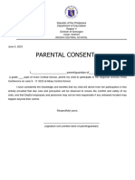 RSPC Parental Consent