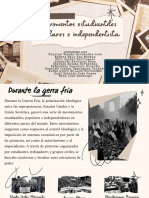 Presentación de Historia Museo Proyecto Álbum de Recortes Doodle Marrón