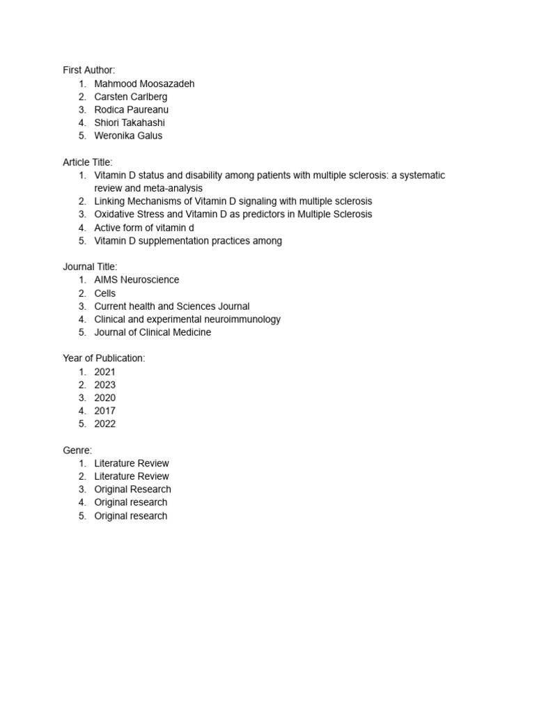 Identifying Components of Scholarly Articles | PDF