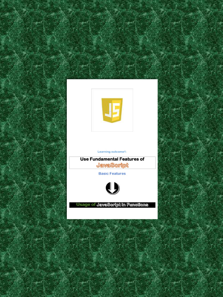 1.6. Usage of JavaScript Functions | PDF | Anonymous Function ...