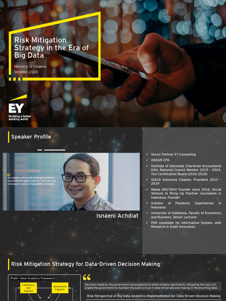 Risk Mitigation Strategy in The Era of Big Data v2 | PDF | Analytics ...