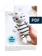 Bebe Zebre Au Crochet Patron PDF Gratuit1