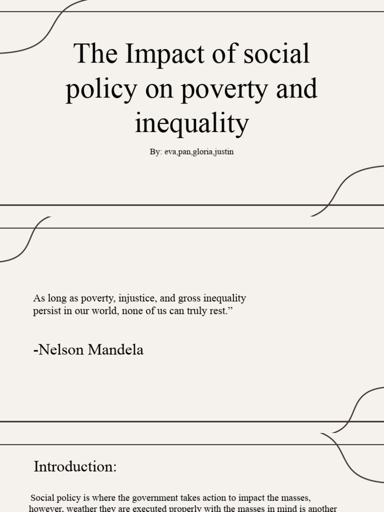 Social Policy's Role in Poverty Reduction | PDF | Planets | Planets In ...