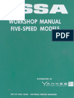 OSSA Five Speed - Workshop Manual