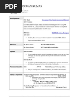 Download Resume Sharda for Hindi Teacher by Pawan Jjhajharia SN72797536 doc pdf