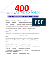 400 Wordform