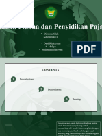 Tindak Pidana Dan Penyidikan Pajak