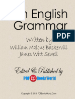 Baskervill William Malone. - An English Grammar - For The Use of High School, Academy, and College Classes