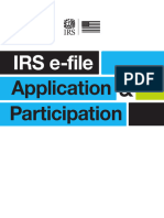 IRS E-File: Application Participation