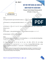 Đề Số 7 - Đề Thi Thử Đgnl Bộ Công an Môn Toán Tự Luận 2024