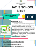 Chapter 2 - A B What Is School Site