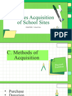 CHAPTER 2 - CD Modes Acquisition of School Sites
