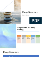 Essay Structure and Effective Paragraphing