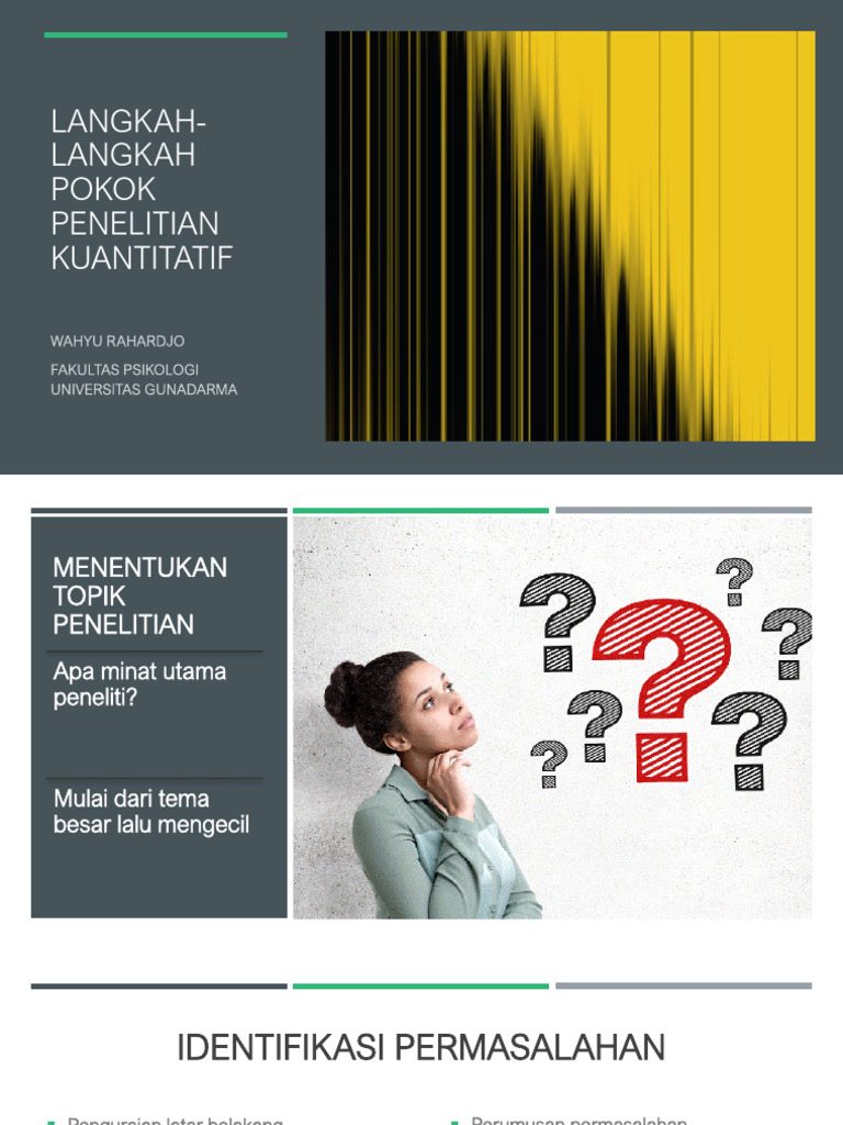 10 Langkah Langkah Pokok Penelitian Kuantitatif Pdf