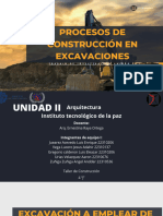 Procesos de Constrccion en Excavaciones