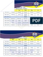 Timetable 2024 - Fund II