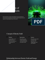 Energy Density in Electrostatic Fields