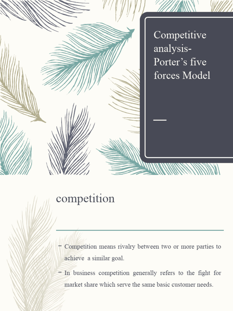 Competitive Analysis New | PDF | Profit (Economics) | Economies