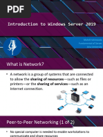 Introduction To Windows Server 2019