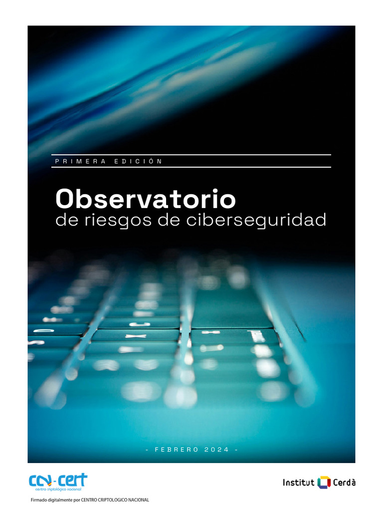 Observatorio de Ciberseguridad 2024 | PDF | La seguridad informática ...