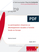 Working Paper - Participation Citoyenne 26.08.11 0